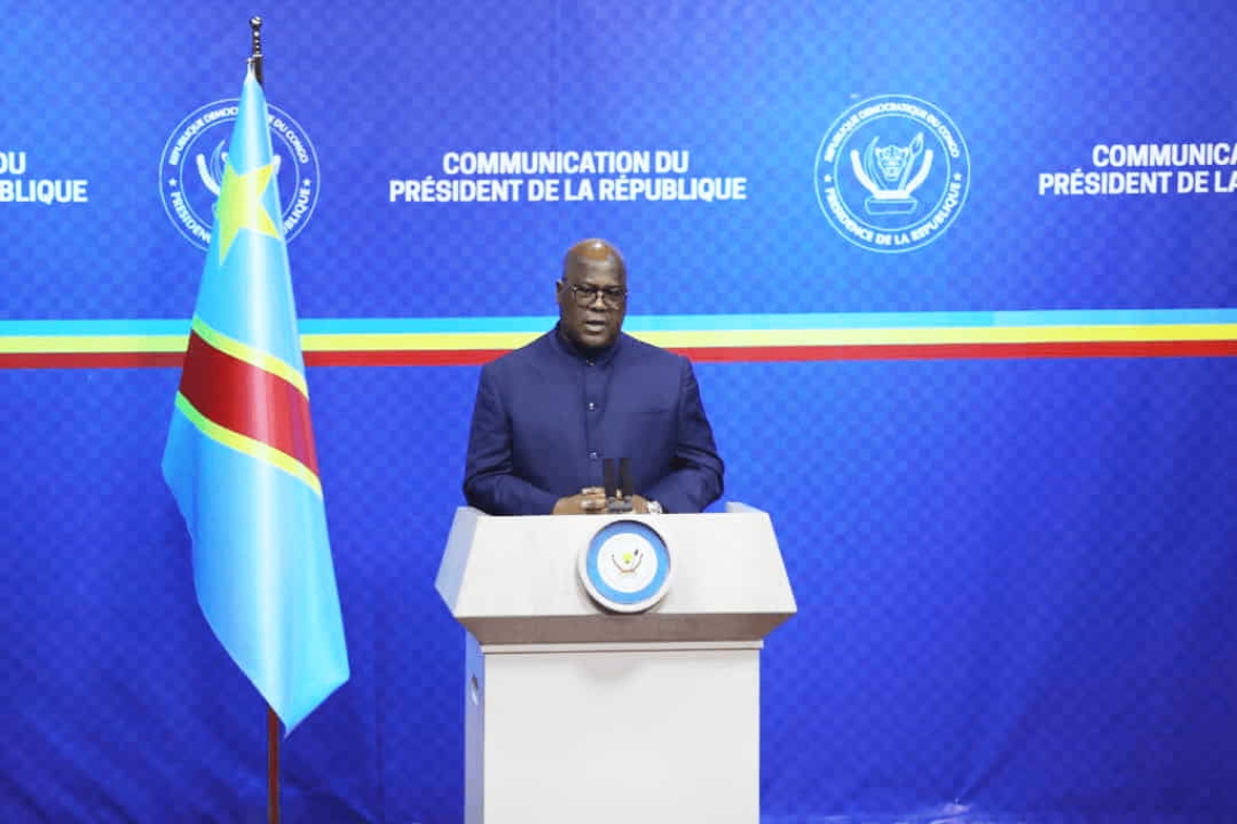 « Je rejette toutes discussions avec les terroristes du M23, une coquille vide,  mais plutôt avec le Rwanda, pays agresseur de la RDC », a déclaré Félix Tshisekedi.