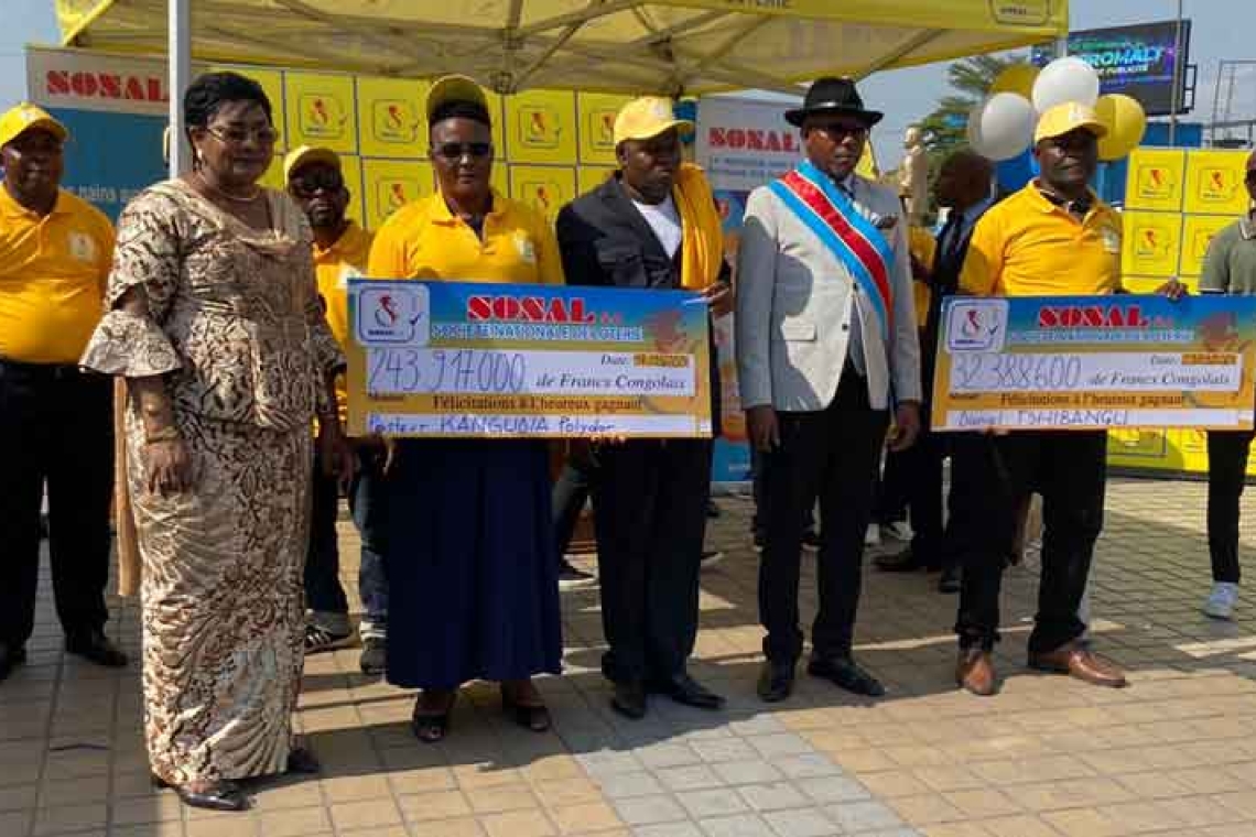 SONAL-PMU: Un pactole de 270 millions de francs remis aux deux gagnants : Le grand coup du  DG Solange Tshibaka Yowa 
