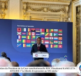 Dieudonné Kamuleta présent aux travaux de la conférence des chefs d'institutions des Cours Constitutionnelles francophones