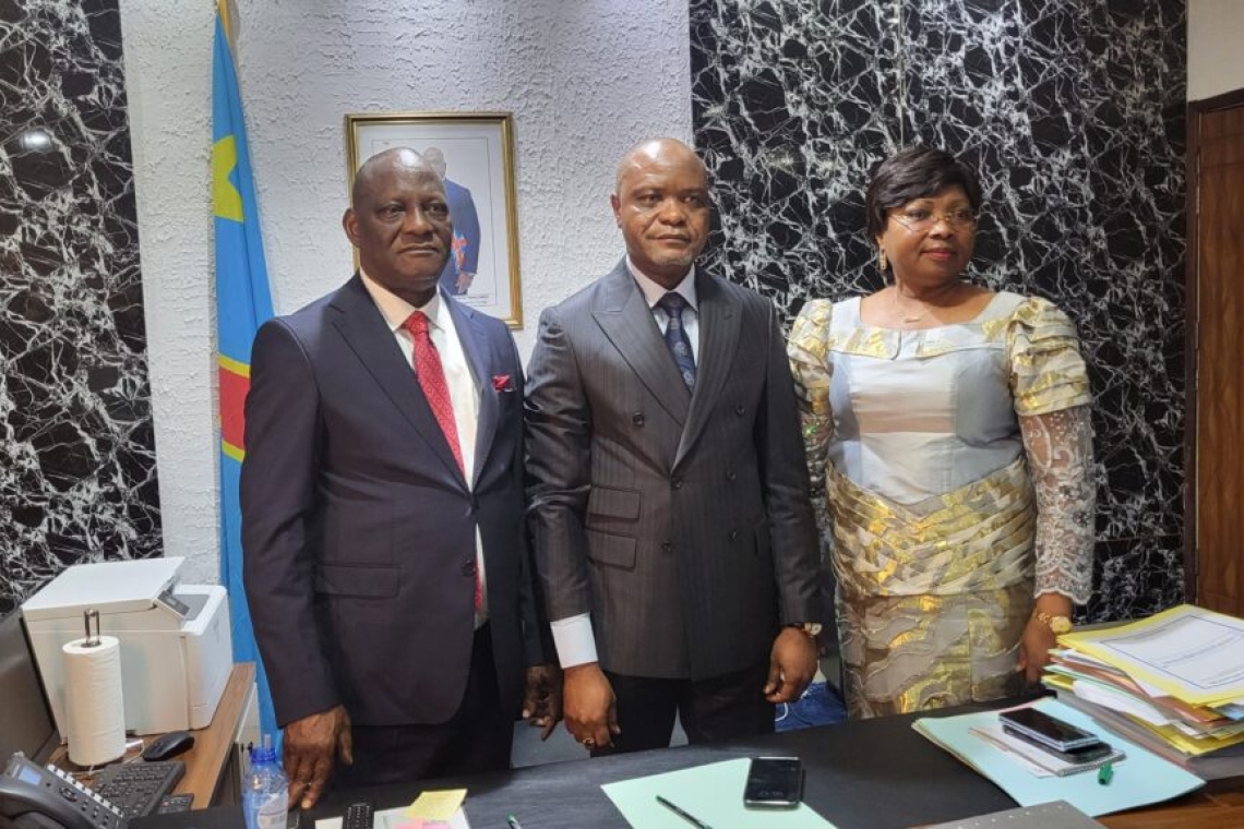 Le DG Étienne Utshudi Lutula