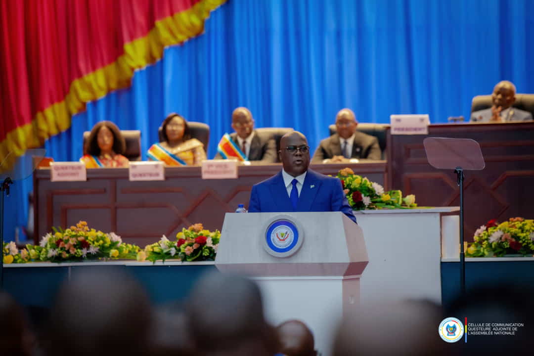 Felix-Antoine Tshisekedi Discours du Président de la République sur l'état de la Nation