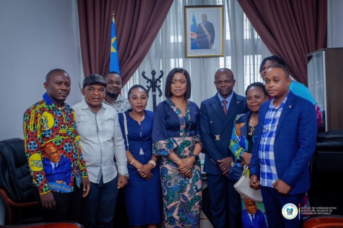 RDC - Assemblée nationale : L'UDPS Bas-Uélé en ressourcement auprès de la Questeure Adjointe