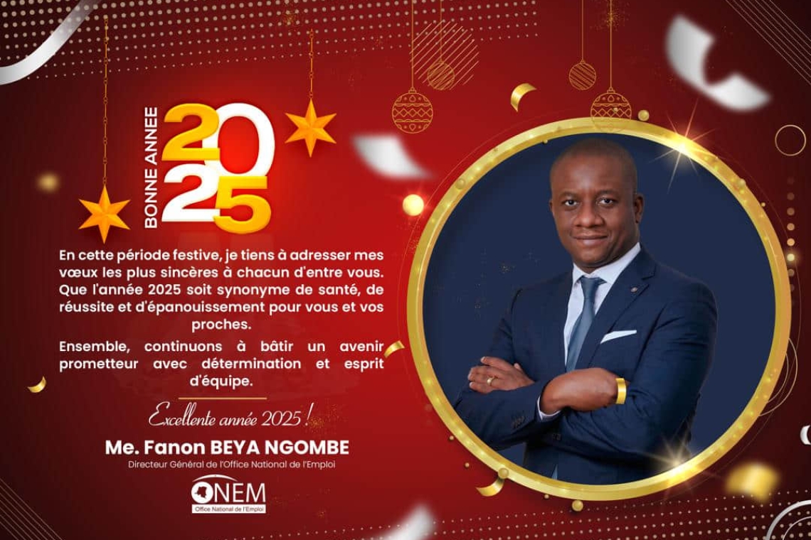 Vœux de Fanon Beya Ngombe pour 2025